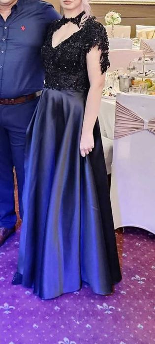 Бутикова бална рокля -Официална черна рокля