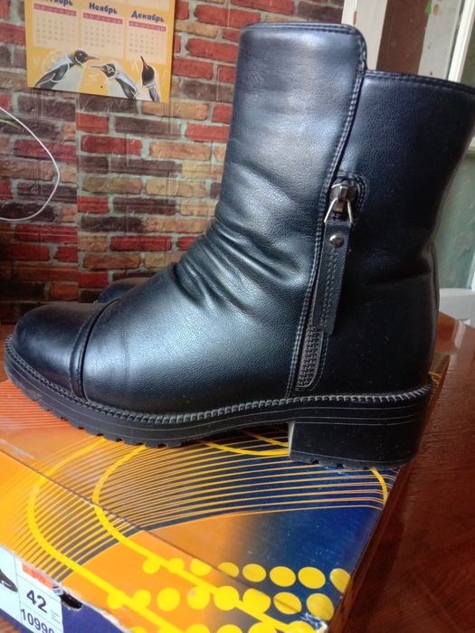 Ботинки зимние натуралка