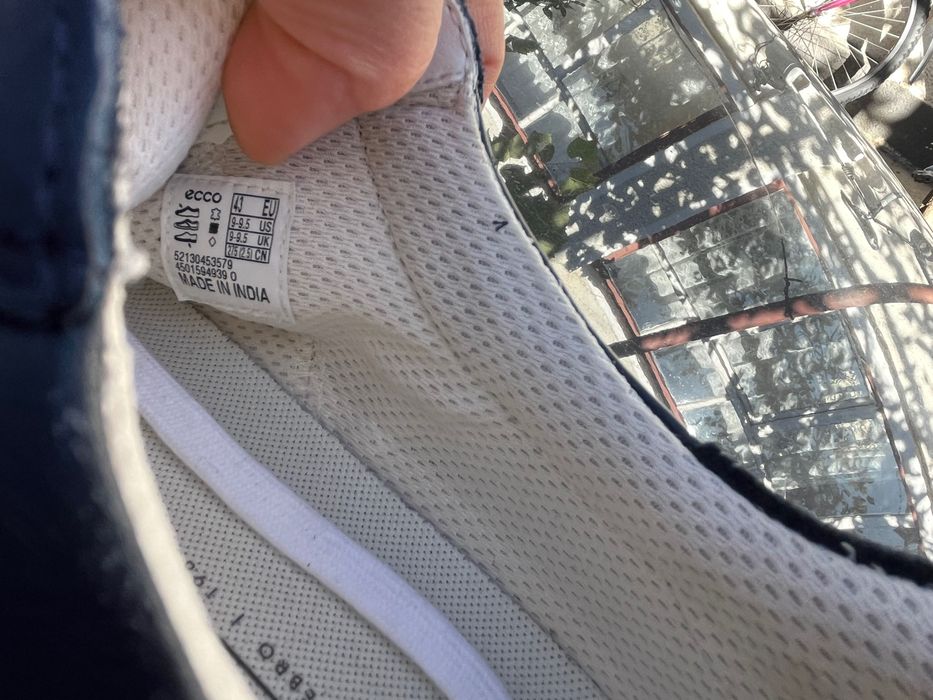 Papuci adidaşi barbati Ecco noi originali din piele  43