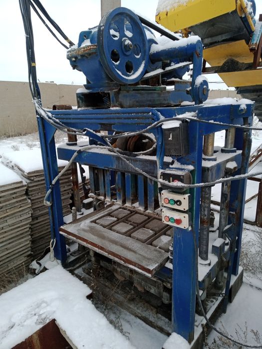 Оборудование шлакоблока и пескоблока