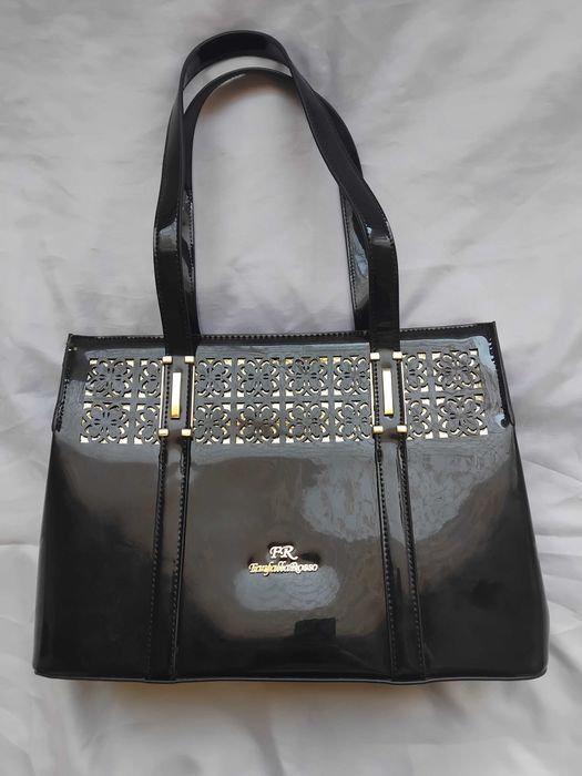 Farfalla Rosso 100% оригинална черна дамска чанта