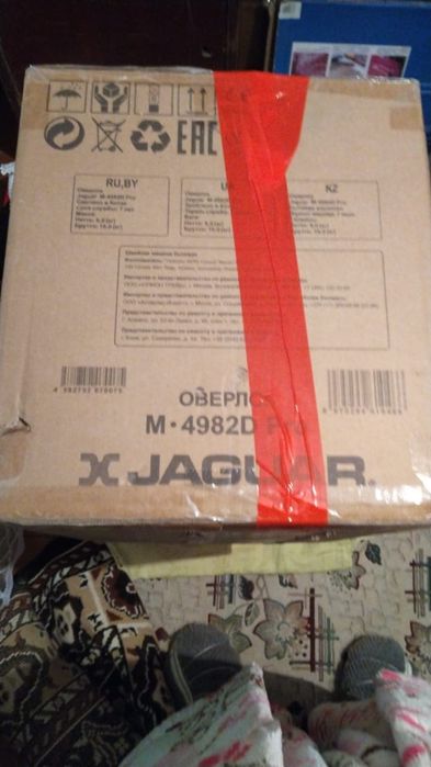 Запечатанный оверлок jaguar m-4982D pro