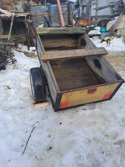 Vand remorcuta pentru atv sau motocoltor..1200lei negociabil