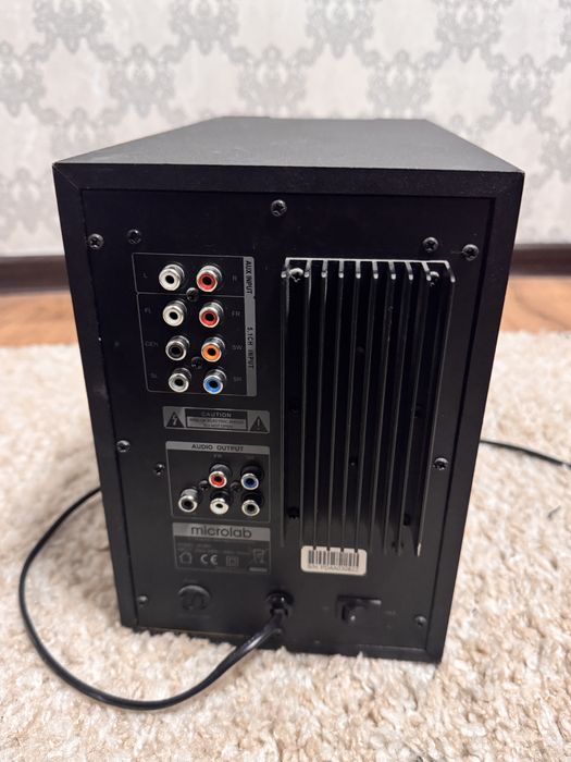 колонки и сабвуфер microlab