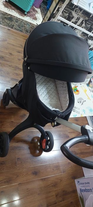Детская коляска люлька stokke v6 xplory (база + люлька+сумка)