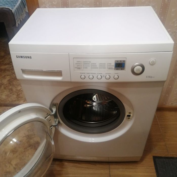 Продам стиральную машину бу, Самсунг,4,5 кг в хорошем состоянии