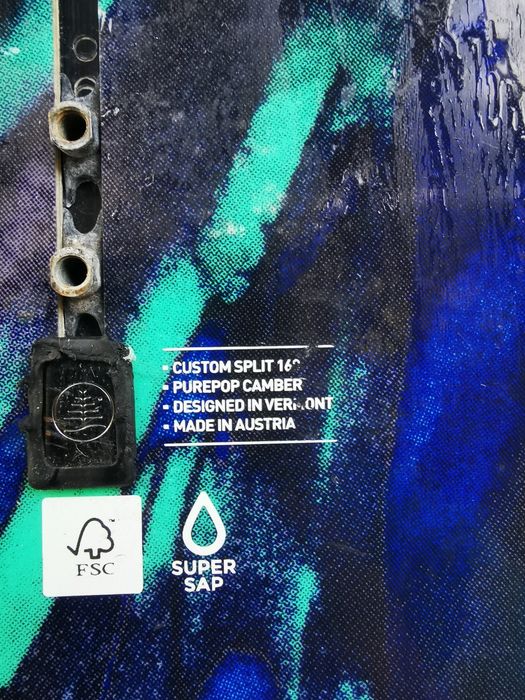 Vând splitboard Burton Custom Split 160