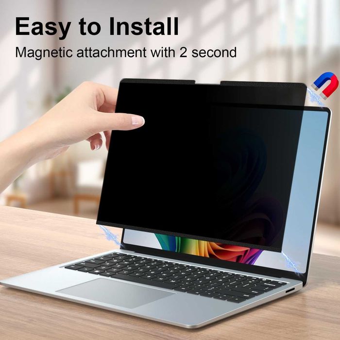 STARY Магнитен екран за поверителност за 13,8-инчов Surface Laptop 7