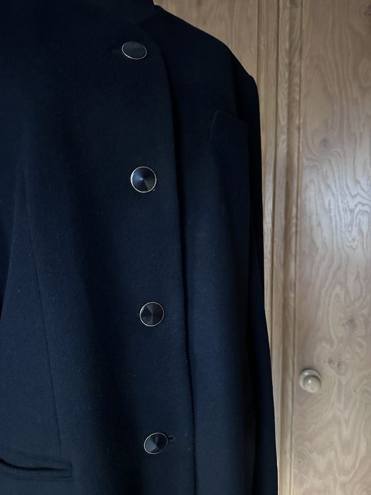 Vand sacou negru lana virgina si casmir M