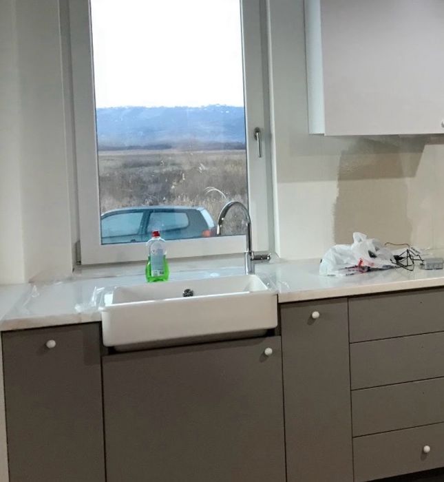 Chiuveta bucatarie ikea - havsen - cu front vizibil (farmhouse)