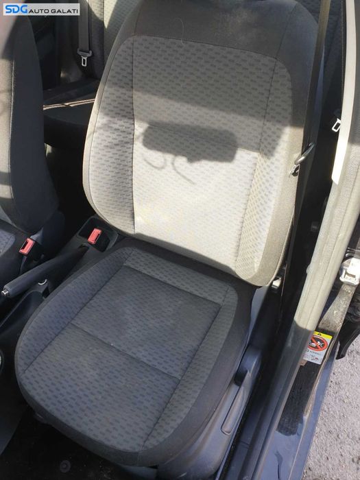 Interior Textil Fara Incalzire Scaune Fata Stanga Dreapta Bancheta Sezut cu Spatar Skoda Fabia 2 2007 - 2014 [C2017]