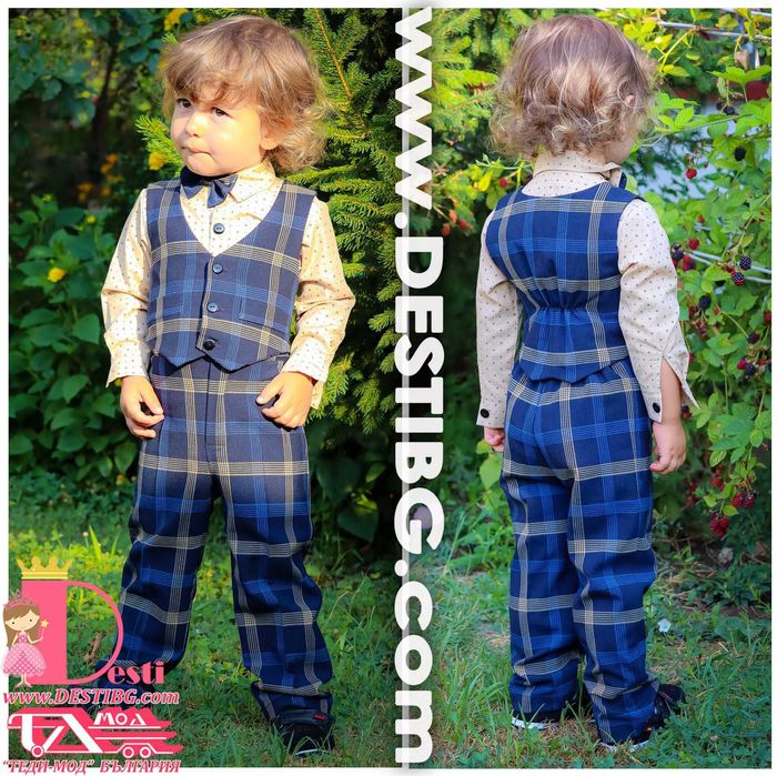 Детски  мъжки костюми  ТЕДИ-МОД с 3 или 4 части