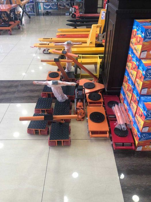 такелажная танка .домкрат . комплект ролик 18 тон . цена со скидкой