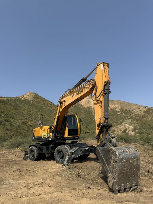 Услуги экскаватора эксковатор эскаватр хундай210