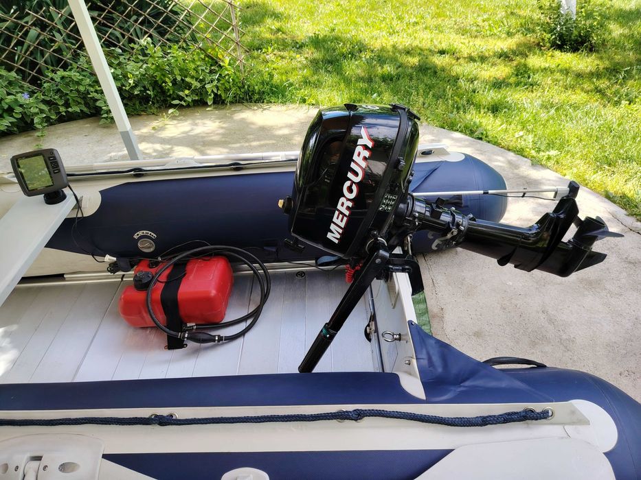 Надуваема лодка Honda Marine T30 с Извънбордов двигател Mercury F6M 6 к. с