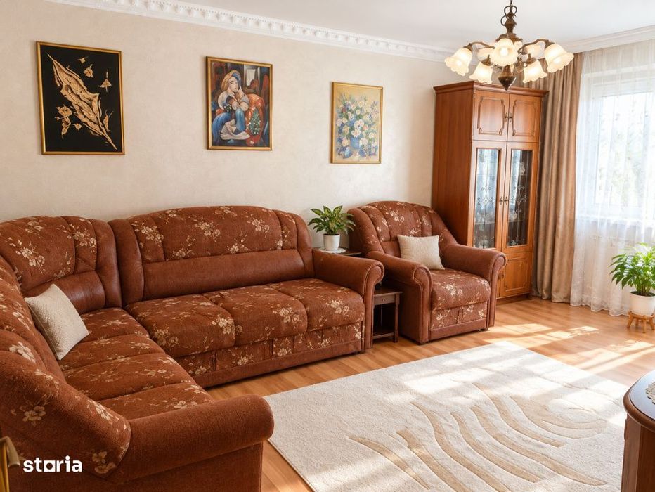 Apartament decomandat cu 3 camere, 2 bai – Eremia Grigorescu