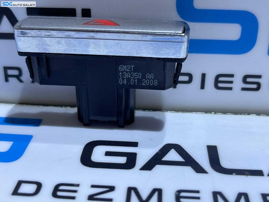 Buton Butoane Releu Avarii Ford Mondeo MK 4 2007 - 2014 Cod 6M2T-13A350-AA 6M2T13A350AA