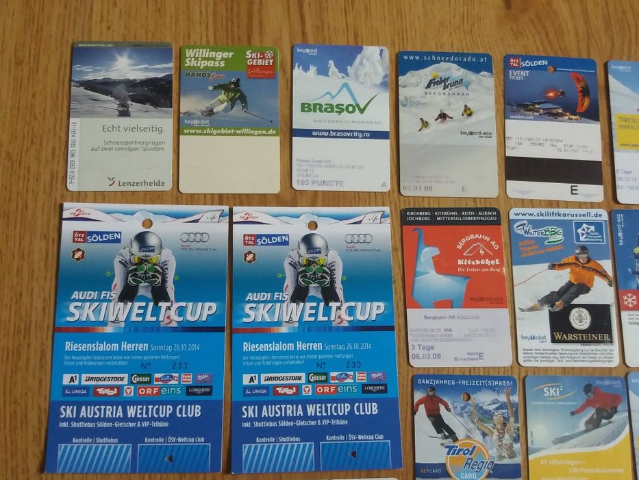 Ски карти-от различни зимни курорти