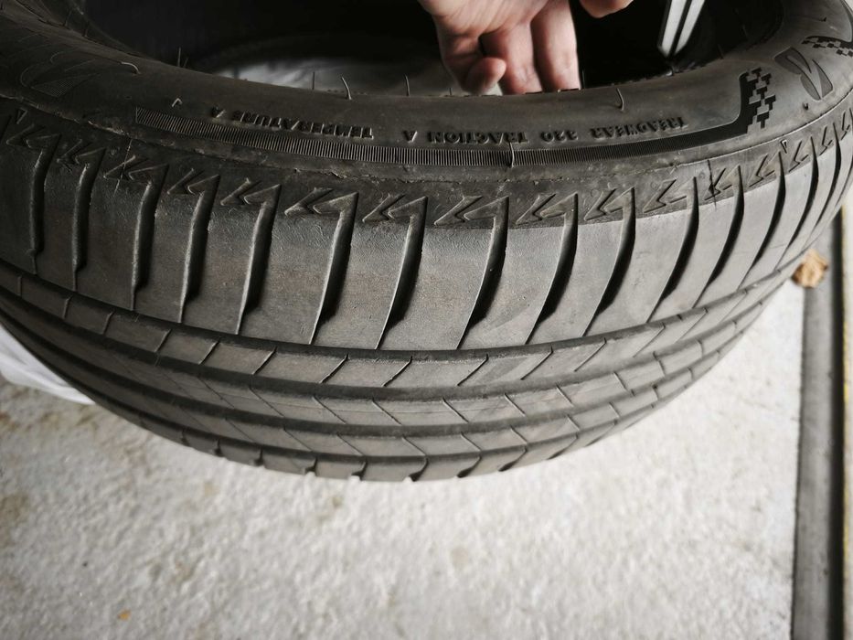 bridgestone turanza T005 205/55/16 91V, DOT 0520, 6mm грайфер, 4 броя