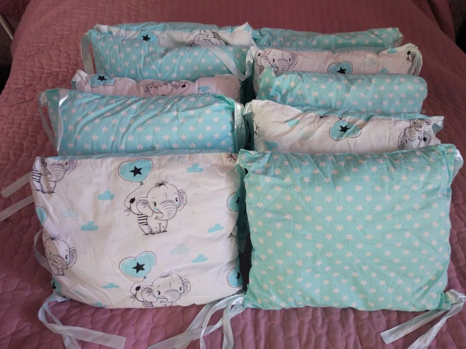 Комплект бортики-подушки