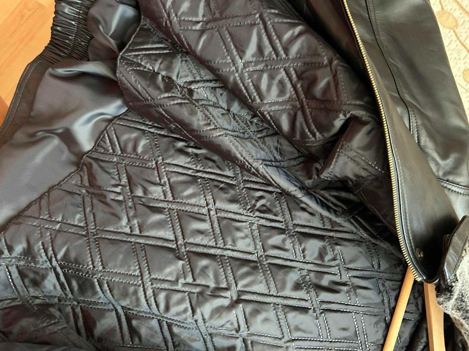 Мъжко яке от естествена кожа