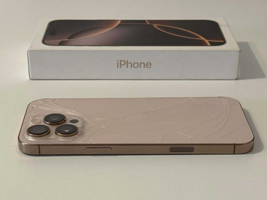 Бартер! iPhone 16 Pro Max Desert Titanium (Златен) 93%