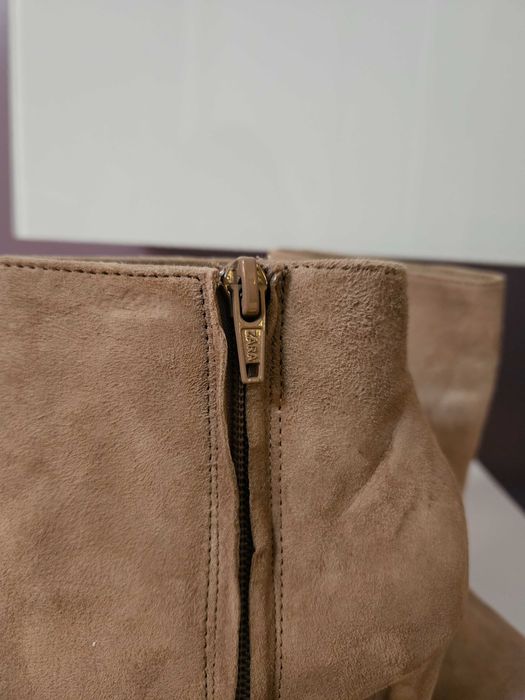 Дамски боти Zara на висок ток