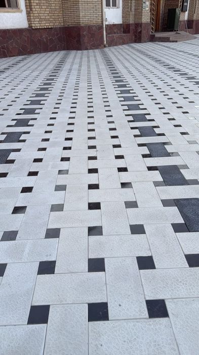 Тротуарные плитки, брусчатки