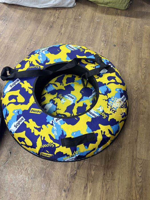 Тюбинг ватрушка пластик