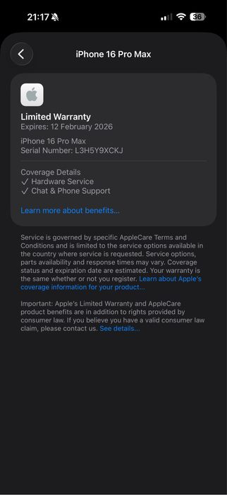 Apple iPhone 16 Pro Max 256GB - Desert Titanium