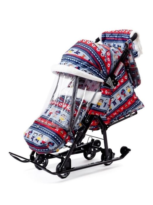 Зимняя детская коляска