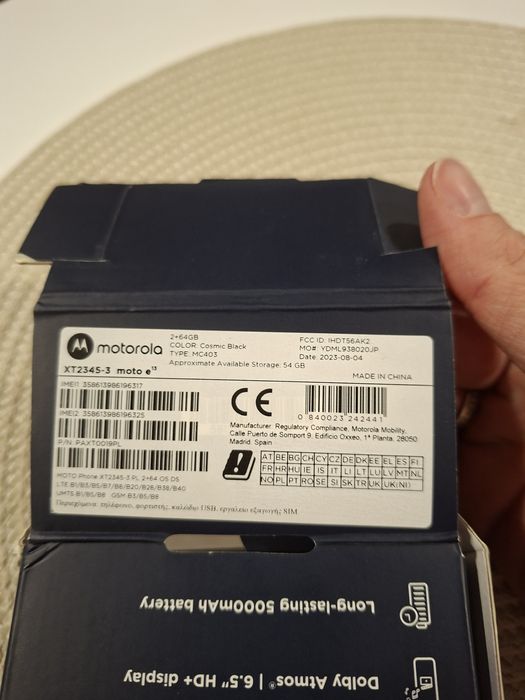 Смартфон Motorola e13