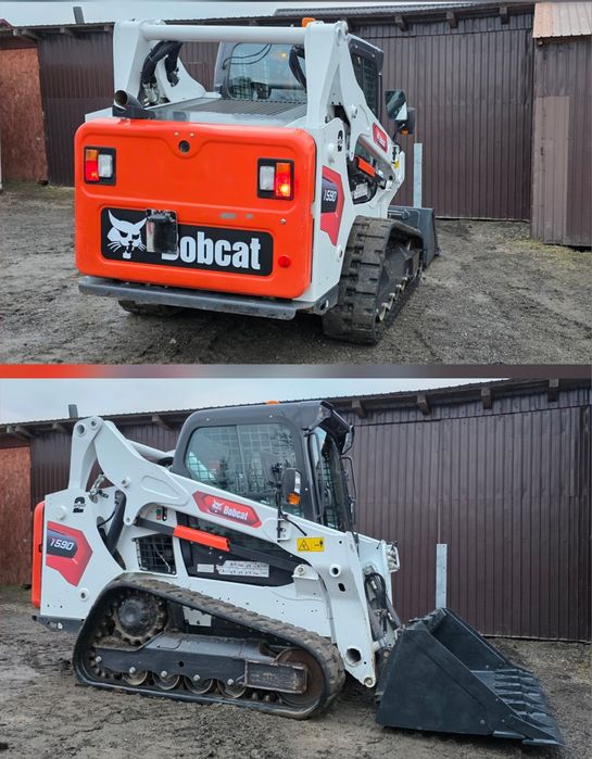Ușă cabina miniincarcator Bobcat T590 climă mini încărcător