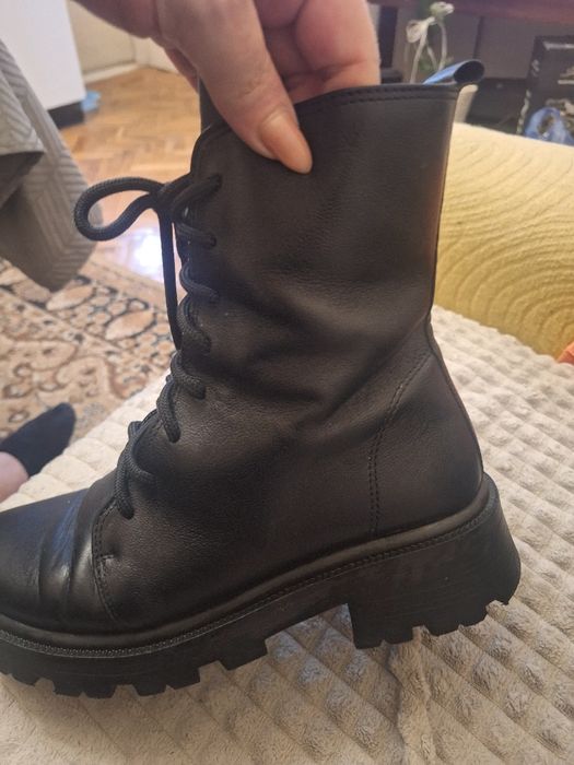 Дамски кубинки МАК естествена кожа 39 номер