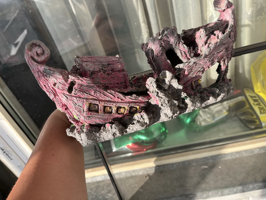 Продам декор, лава, замок, корабль