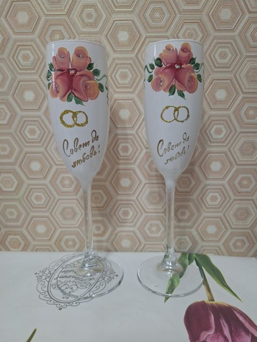 Свадебные фужеры