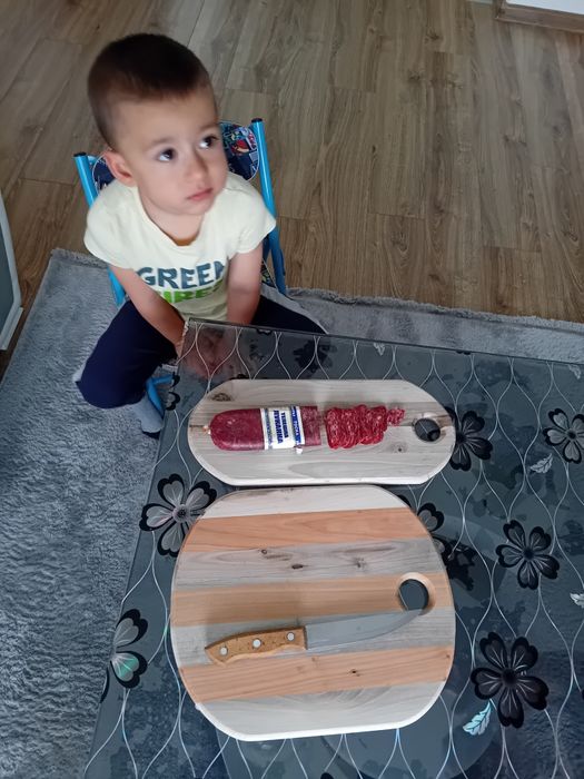 Дъска за мезета, Орех и Череша