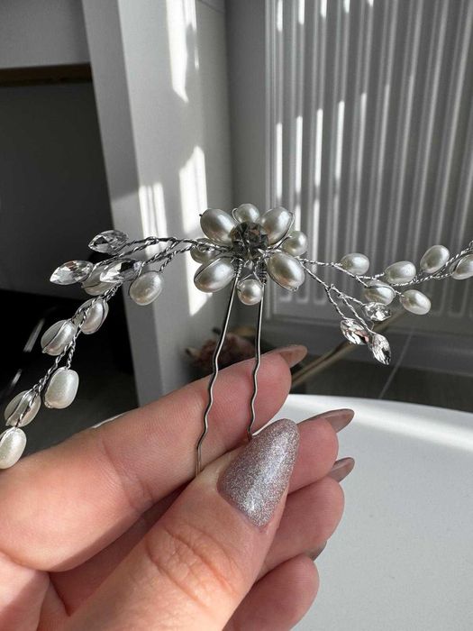 Tiara de cristal si diamdeme si accesorii par pentru mireasa noi