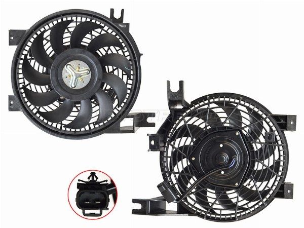 Диффузор радиатора кондиционера в сборе  Lexus Gx