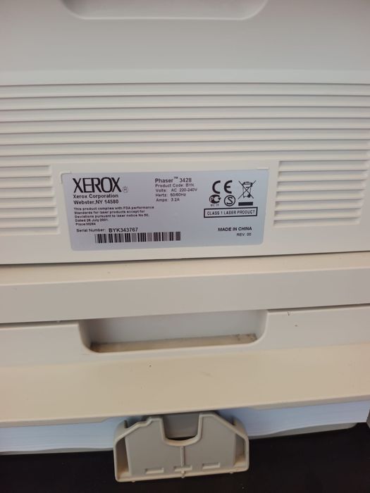 Imprimantă laser Xerox Phaser 3428 + 2 cartușe