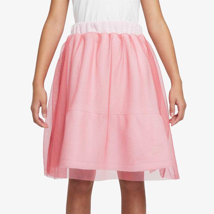 Nike SKIRT ICONCLASH пола полар с воал, детска номерация ръст 156-166.