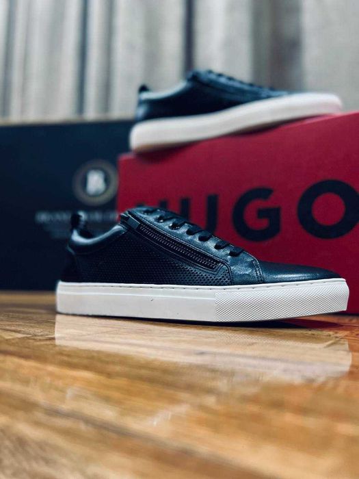 Hugo Boss мужские кожаные кроссовки РАЗМЕР 39