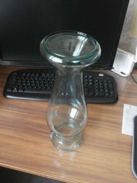 Ваза стеклянная советская