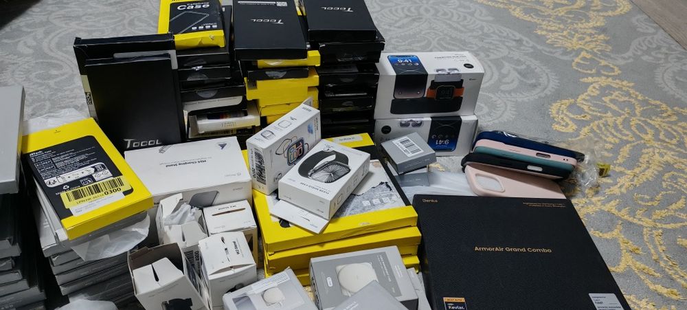 vând lot complet accesorii telefoane premium - 104 bucăți noi 
Nou cu
