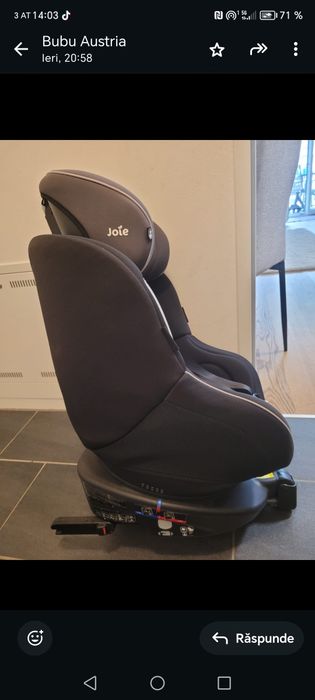 Scaun de masina cu isofix de la jole