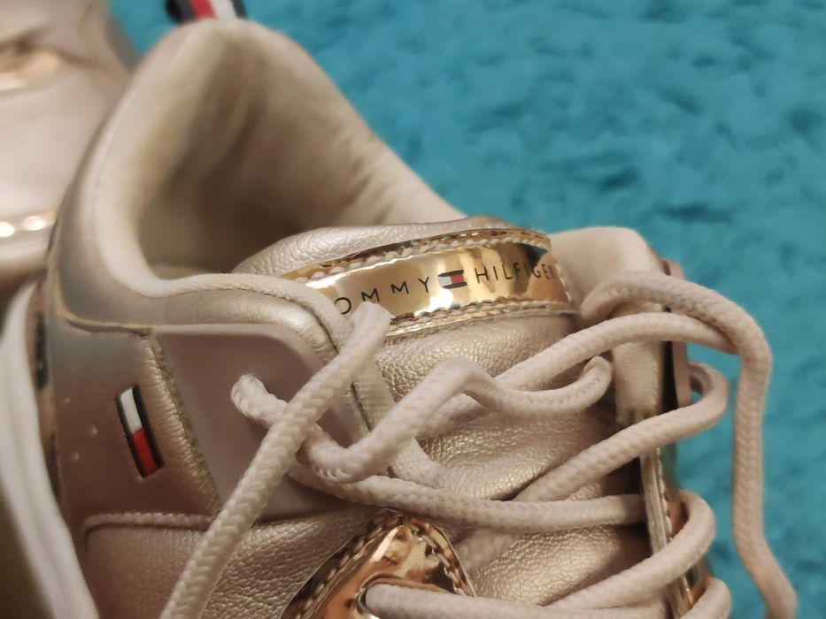Adidasi Tommy Hilfiger Auriu 37