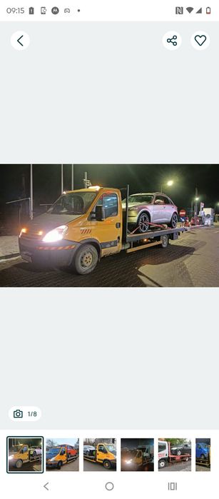 Tractari auto non-stop București 200 lei