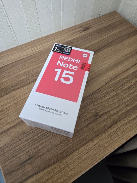 Redmi note 15 black 6/128Gb (пломба)