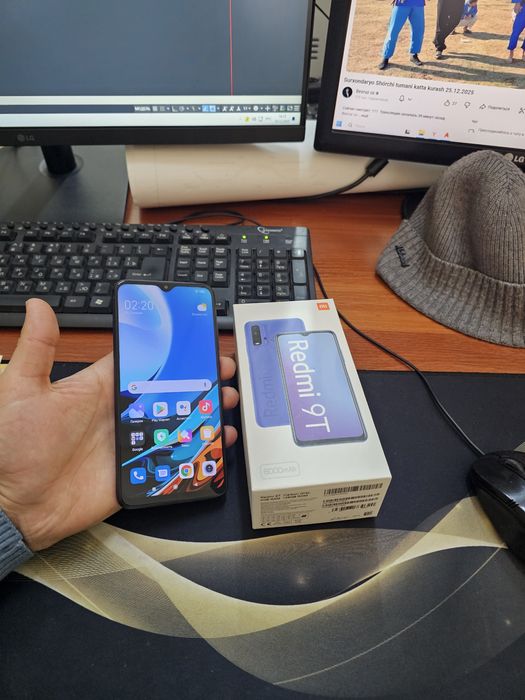 Redmi 9T 64gb(2022)iwlawi zur aybi yuq tozza telefon