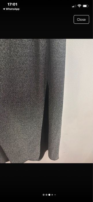Rochie neagră cu sclipici